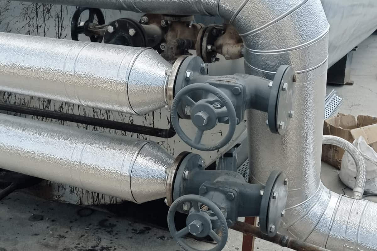 Divriği Sivas boru izolasyonu sac kaplama ve vana ceketi uygulaması