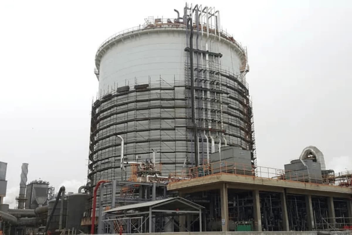Eti Maden İşletmeleri endüstriyel tank izolasyonu ve alüminyum sac kaplama uygulaması - İzoplus Teknik Yalıtım.