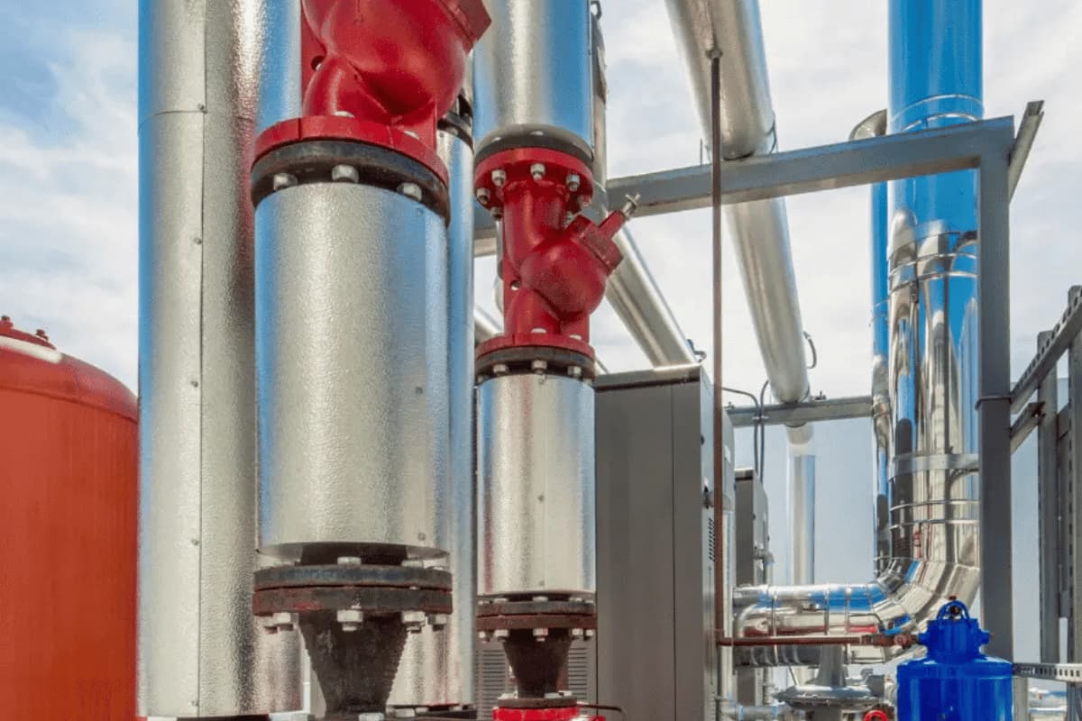 İş Bankası İkiz Kuleler Beşiktaş boru, tank ve mekanik tesisat izolasyonu uygulaması - İzoplus Teknik Yalıtım.