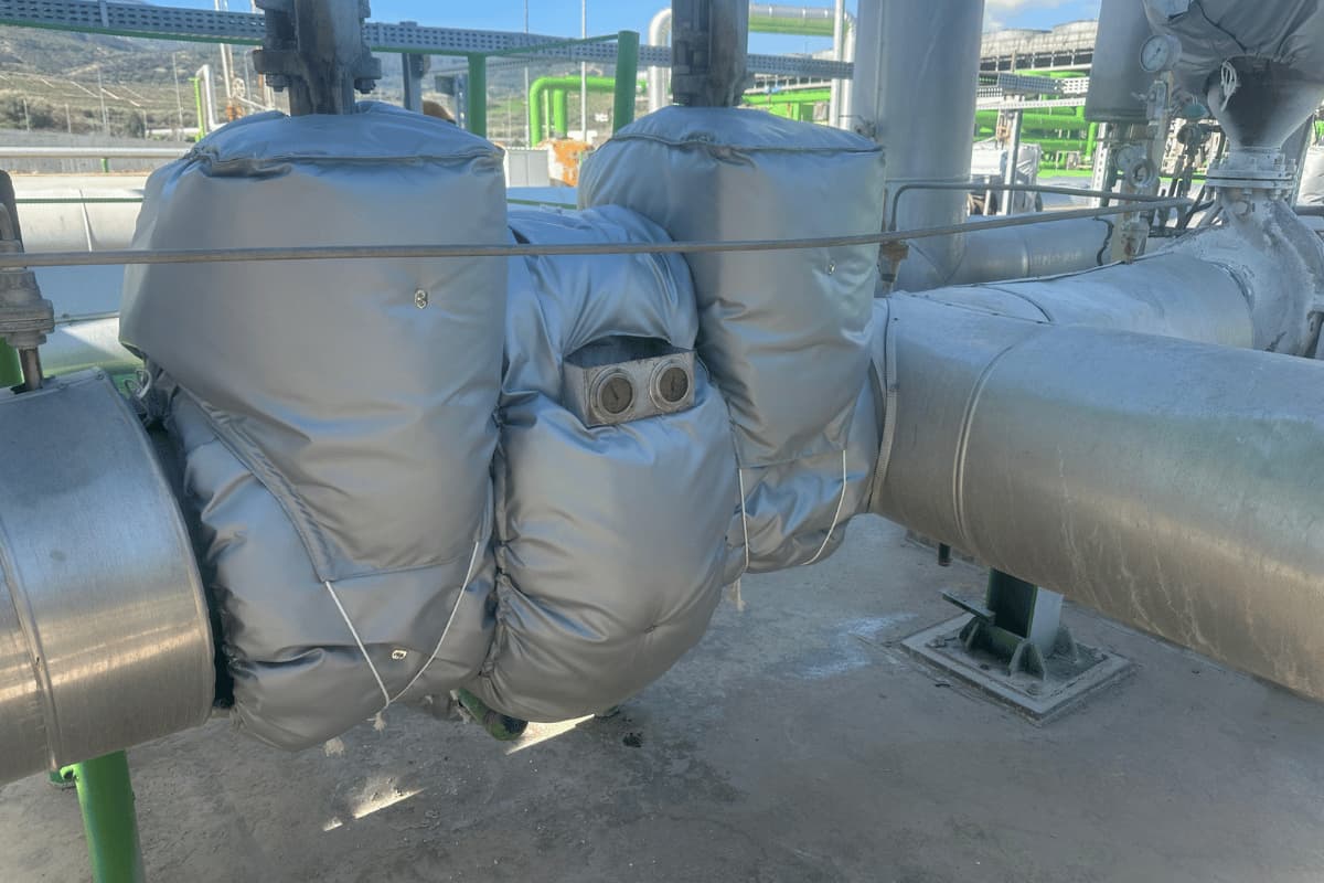 İstanbul Hazan İnşaat vana ceketi izolasyonu uygulaması