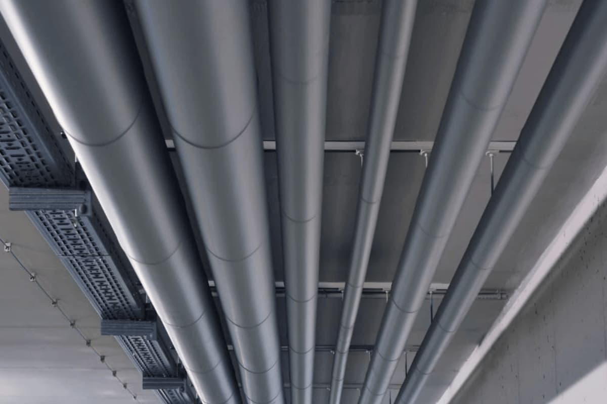 Kastamonu Merkez diş hekimliği fabrikasında elastomerik kauçuk boru izolasyon uygulaması