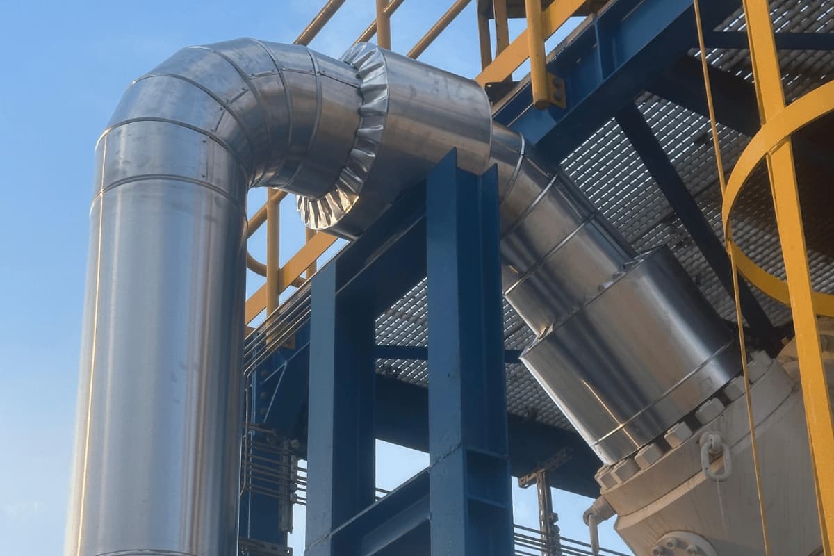 Kayseri Şeker Fabrikası endüstriyel tank izolasyonu ve boru yalıtımı uygulaması - İzoplus Teknik Yalıtım Çözümleri.