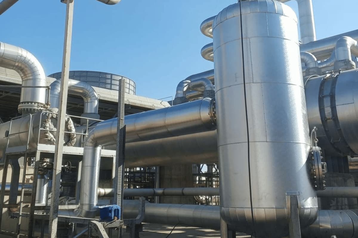 tank izolasyonu sac kaplama uygulamamız