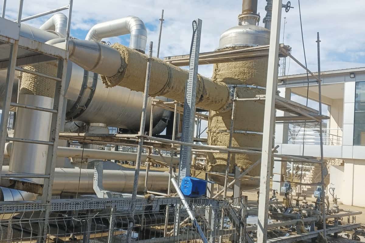 taş yünü tank izolasyon ve sac kaplama nedir